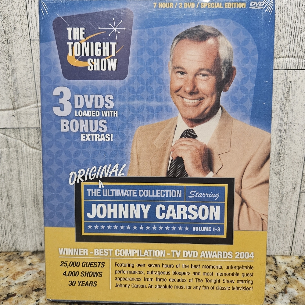 The Tonight Show Johnny Carson 3 DVD Set